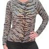 Crew Neck Smoke Hacci Sweatshirt