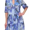 Crushed Cloud 2-Tier Dress
