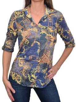 Crushed Cobalt Shirt
