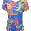 Crushed Cobalt Tee