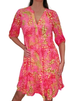 Crushed Kona 2-Tier Dress