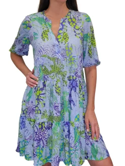 Crushed Maui 2-Tier Dress