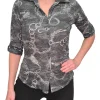 Crushed Silver Shirt