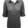 Crushed Solid Black Shirt
