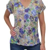 Crushed Wet V-Neck
