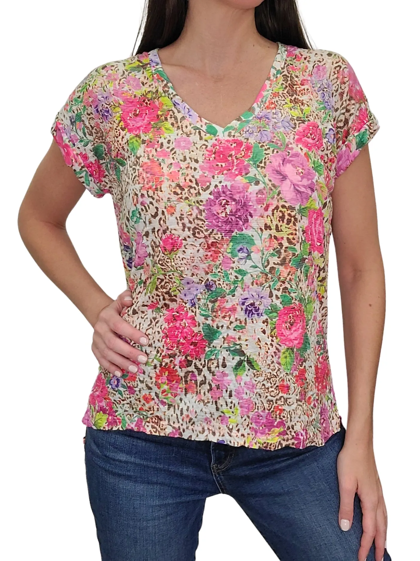 Crushed Wild V-Neck