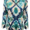 Long Sleeve Azure Crew Neck