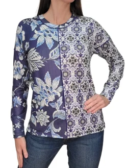 Long Sleeve 'Day' Crew Neck w/Front-Seam