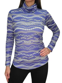 Long Sleeve Peri Turtleneck