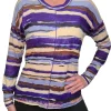 Long Sleeve 'Petrol' Crew Neck w/Front-Seam