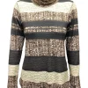 Long Sleeve Wood Turtleneck