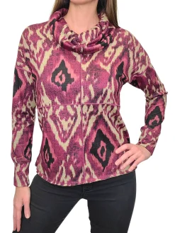 Magenta Hacci Cowl