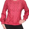 Ruby Fleece Bubble Sleeve Sweatshirt
