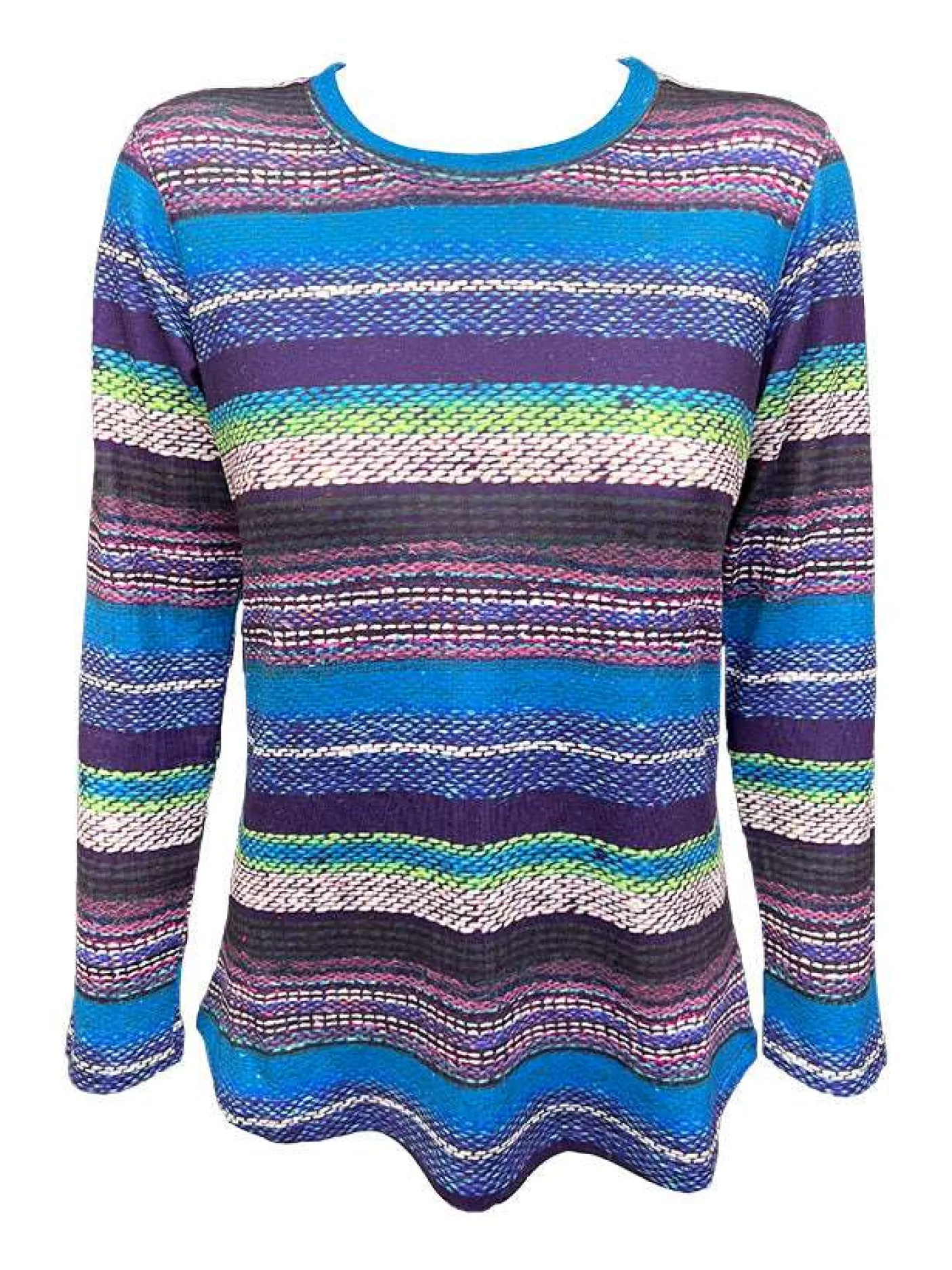 Soft Long Sleeve Bold Crew Neck
