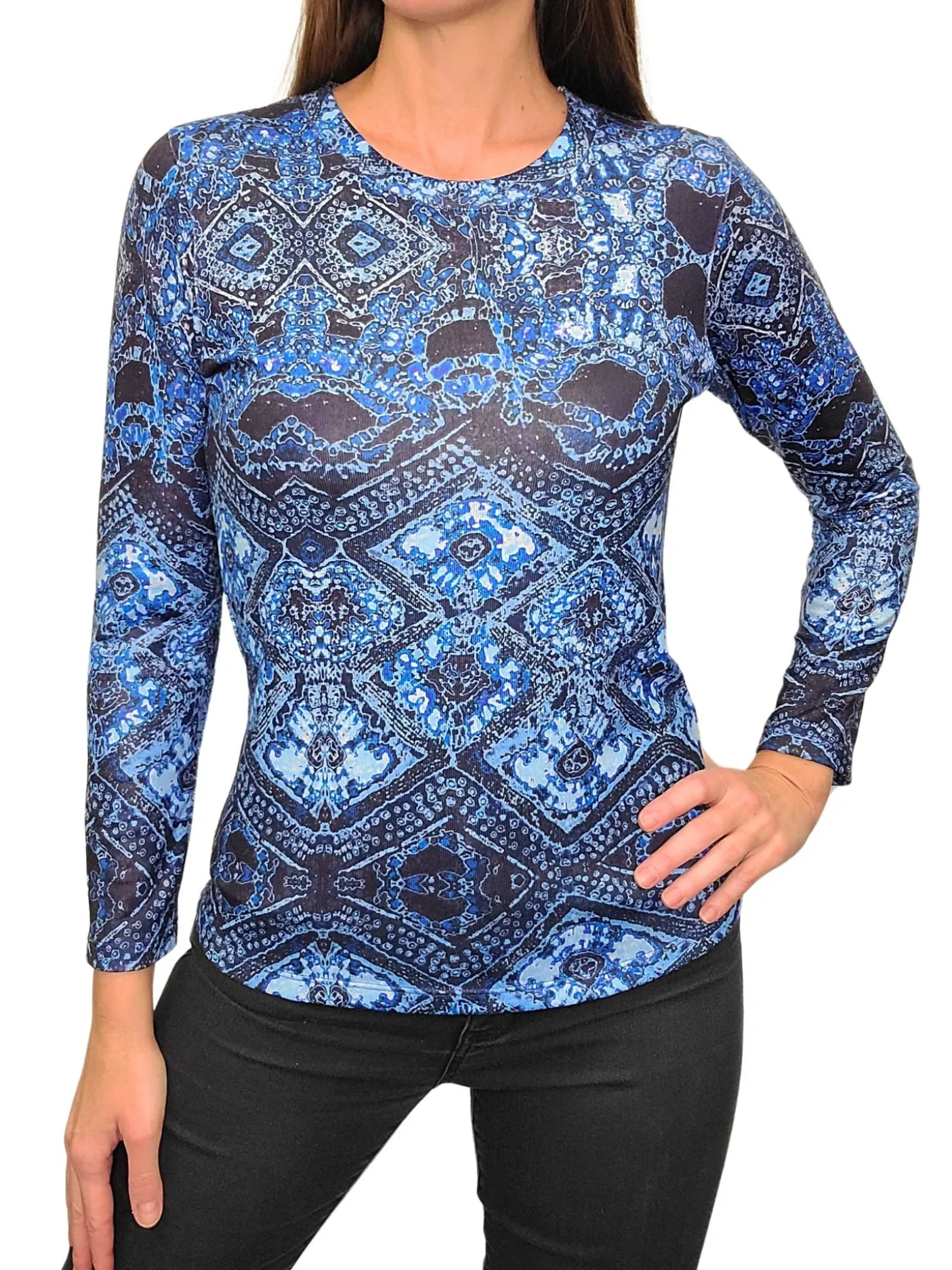 Soft Long Sleeve Wind Crew Neck